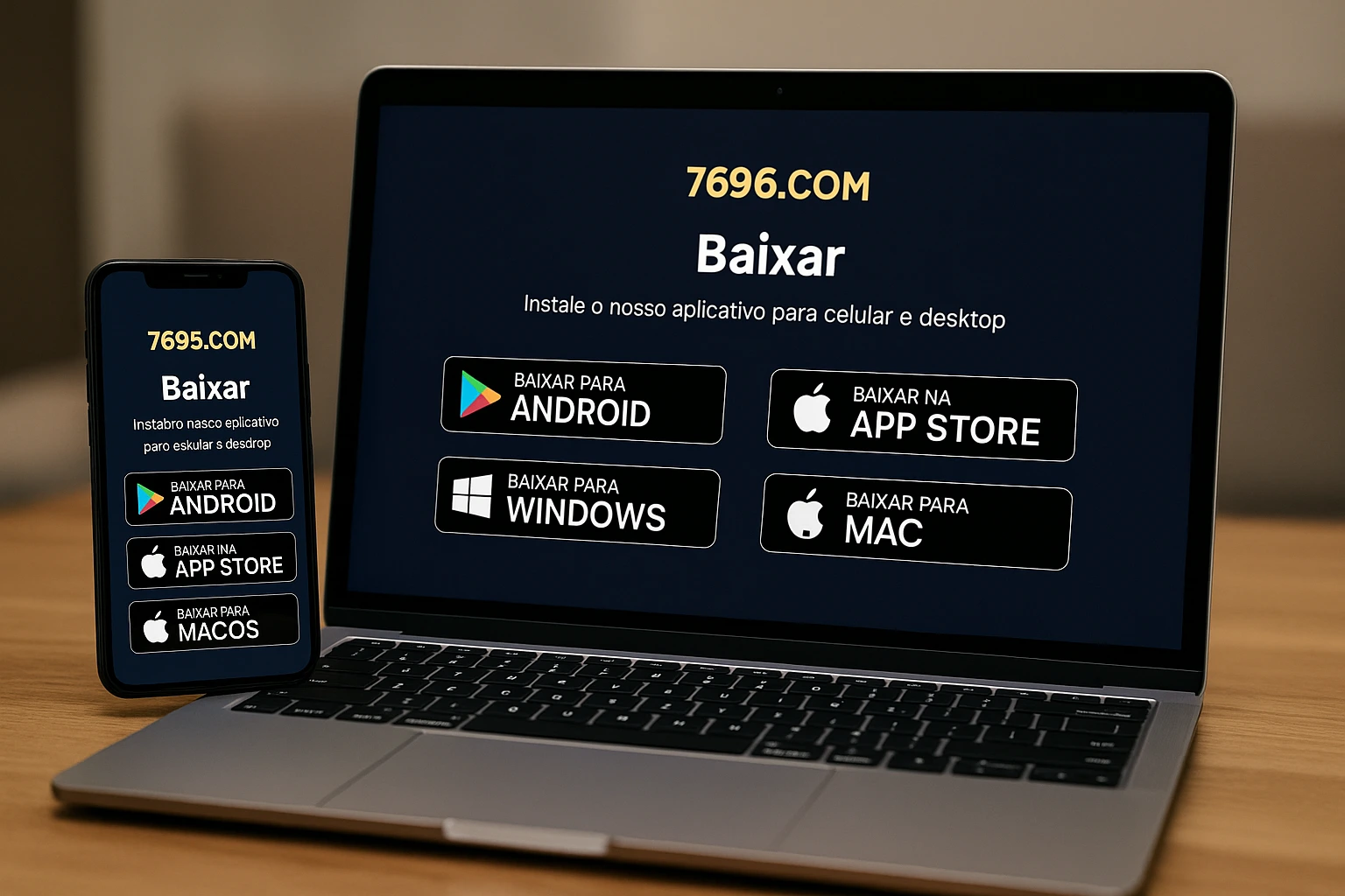 Baixar o 7696.COM Cassino App