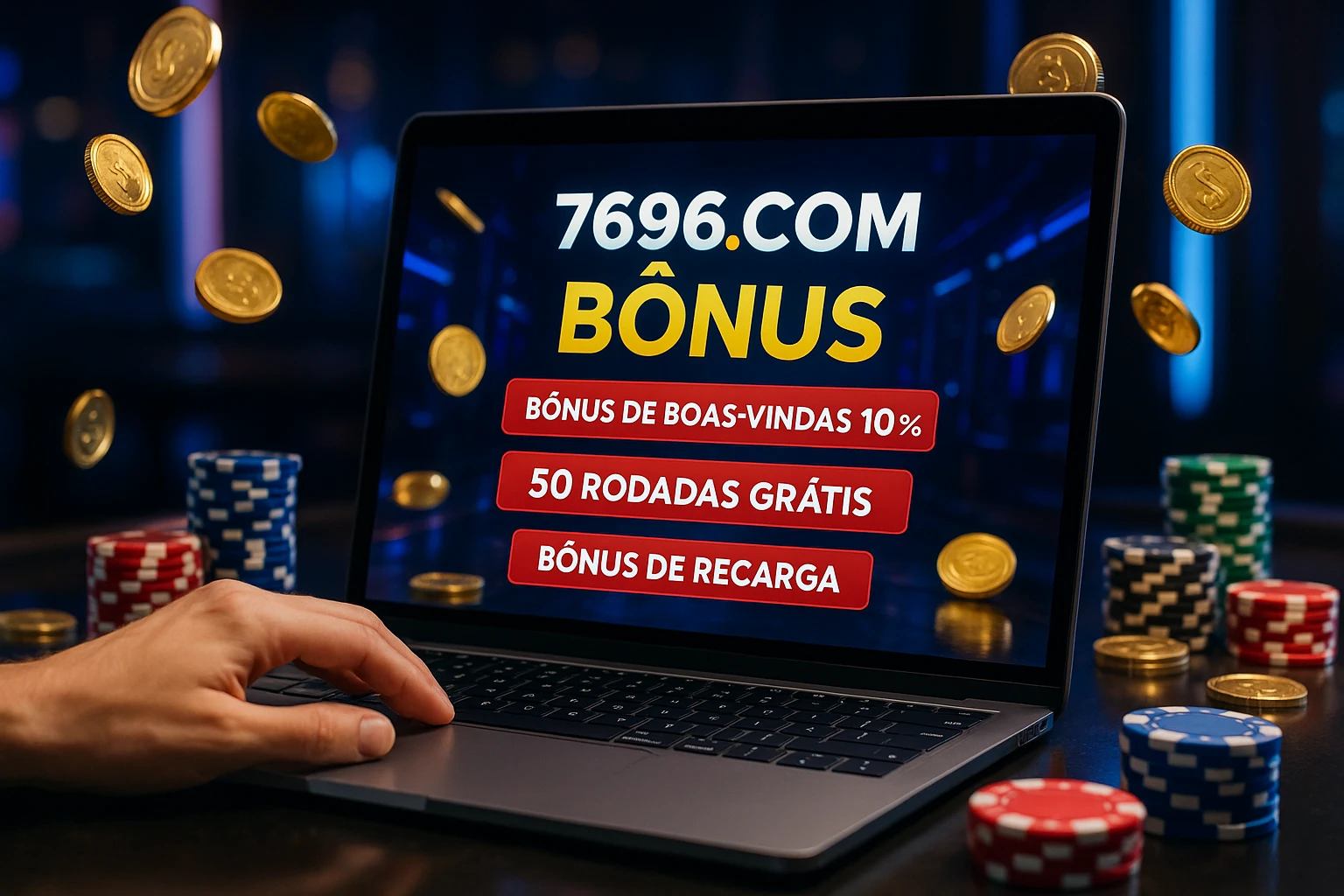 O bônus promocional 7696.COM é uma ótima maneira de começar sua aventura