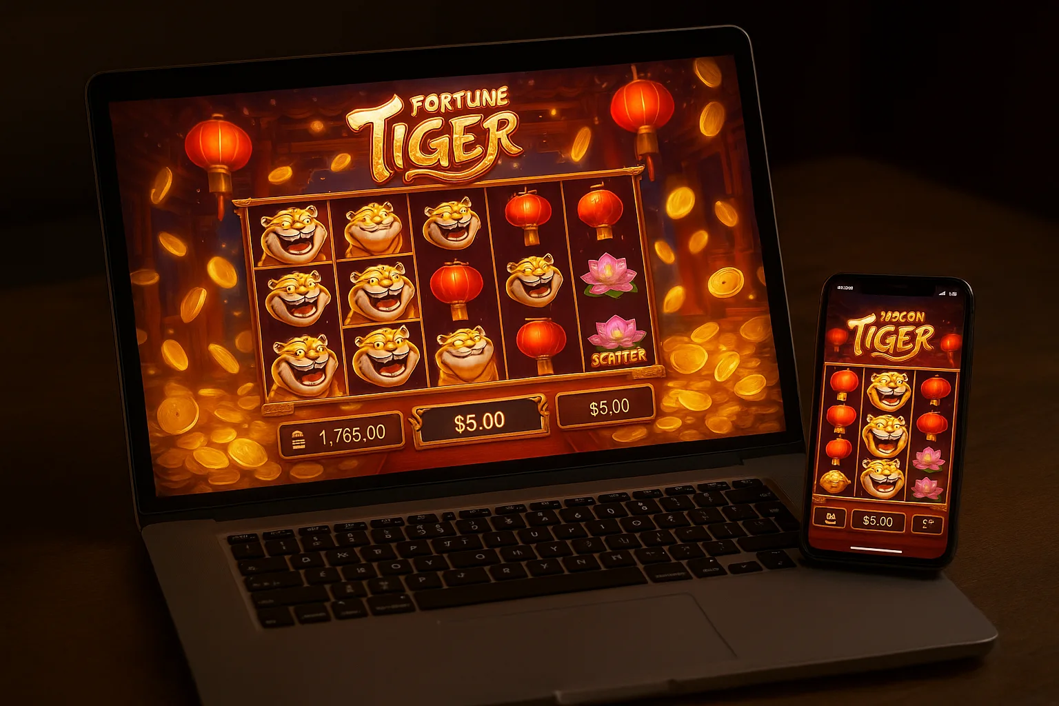 Fortune Tiger é um jogo imperdível no 7696.COM Casino