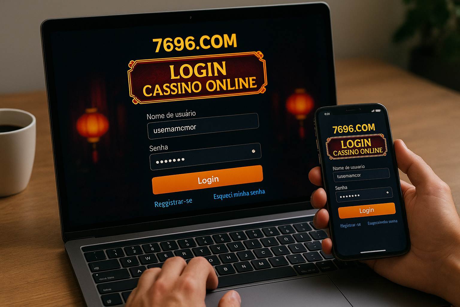 Login no Cassino 7696.COM